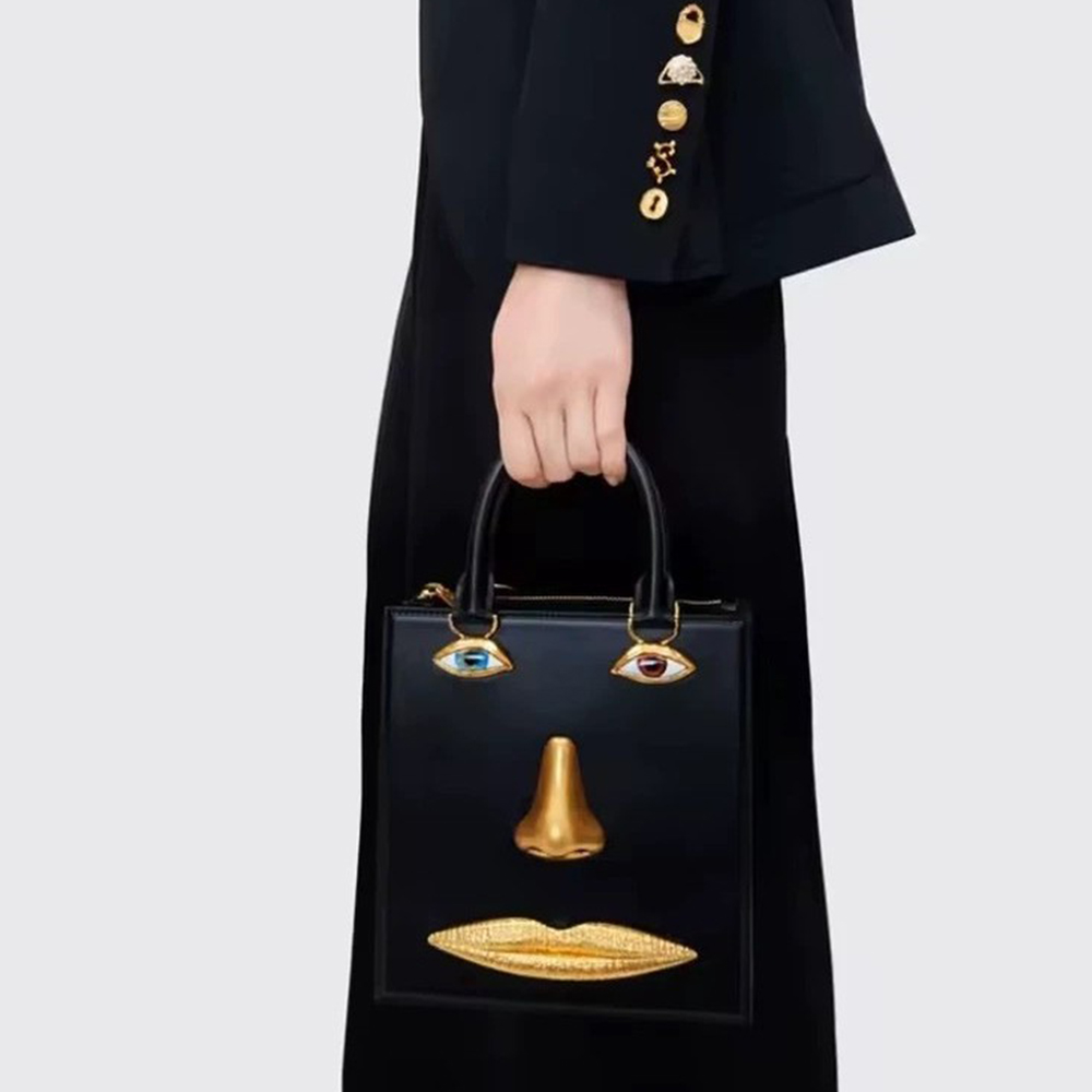 Body Jewelry High Quality - Face Bag Women High Quality Black