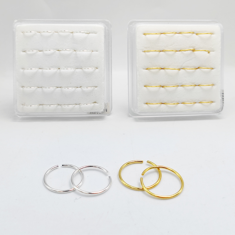 Body Jewelry Septum - 925 sterling silver Nose Ring Hoop