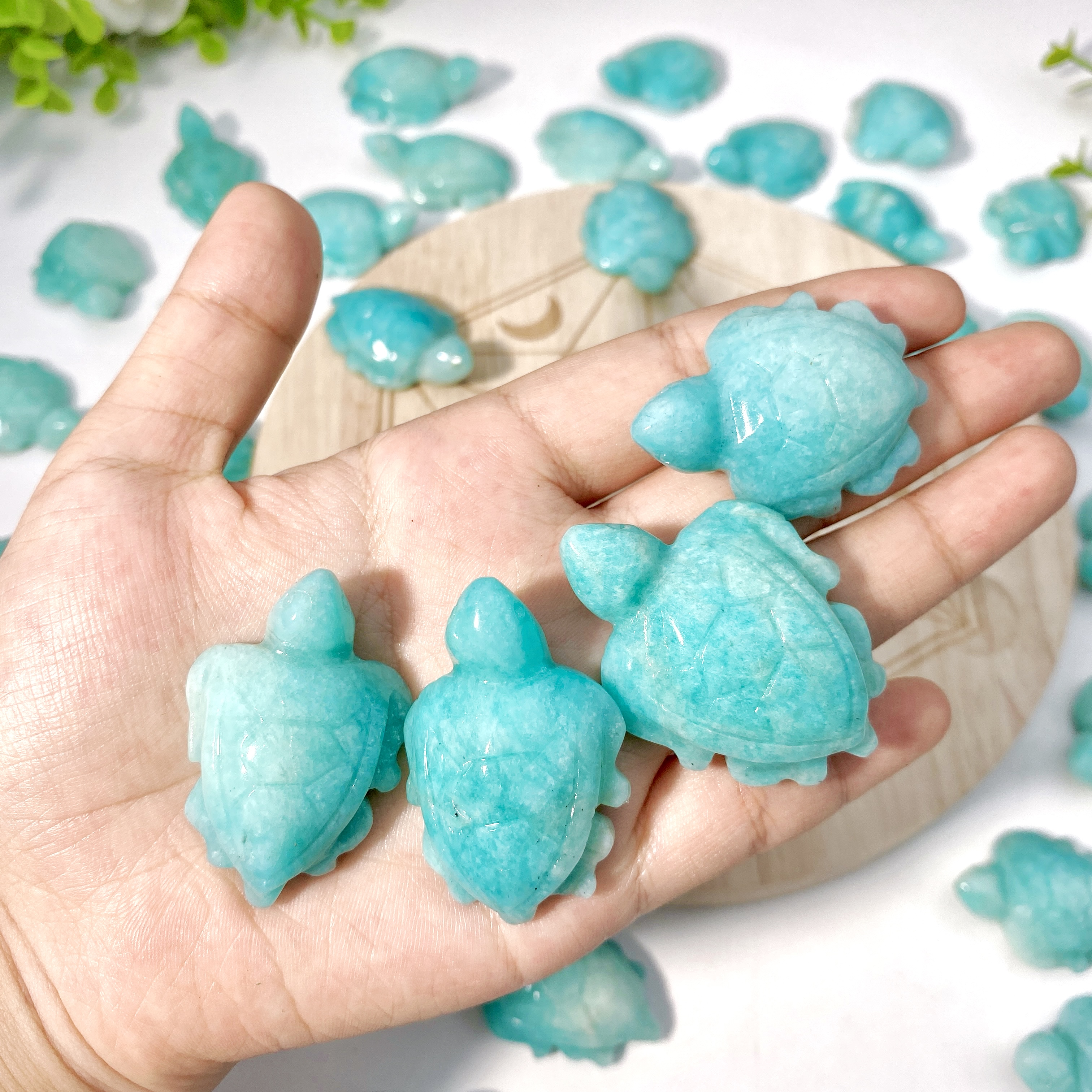 Body Jewelry High Quality - 1PC High Quality Amazonite Sea Turtle