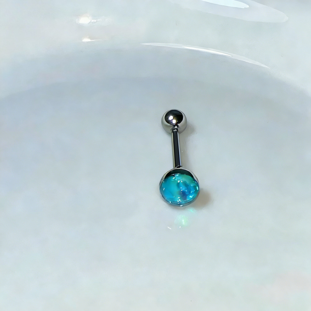 1Pc High-Quality Trendy Blue G - مراجعة Body Jewelry High Quality وسعره