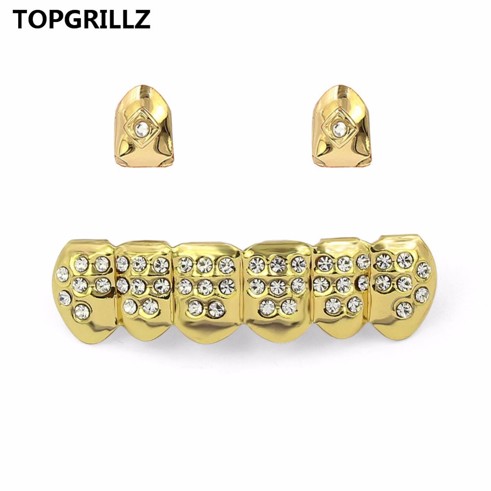 TOPGRILLZ New Light Yellow Gol - مراجعة Yellow Body Jewelry وسعره