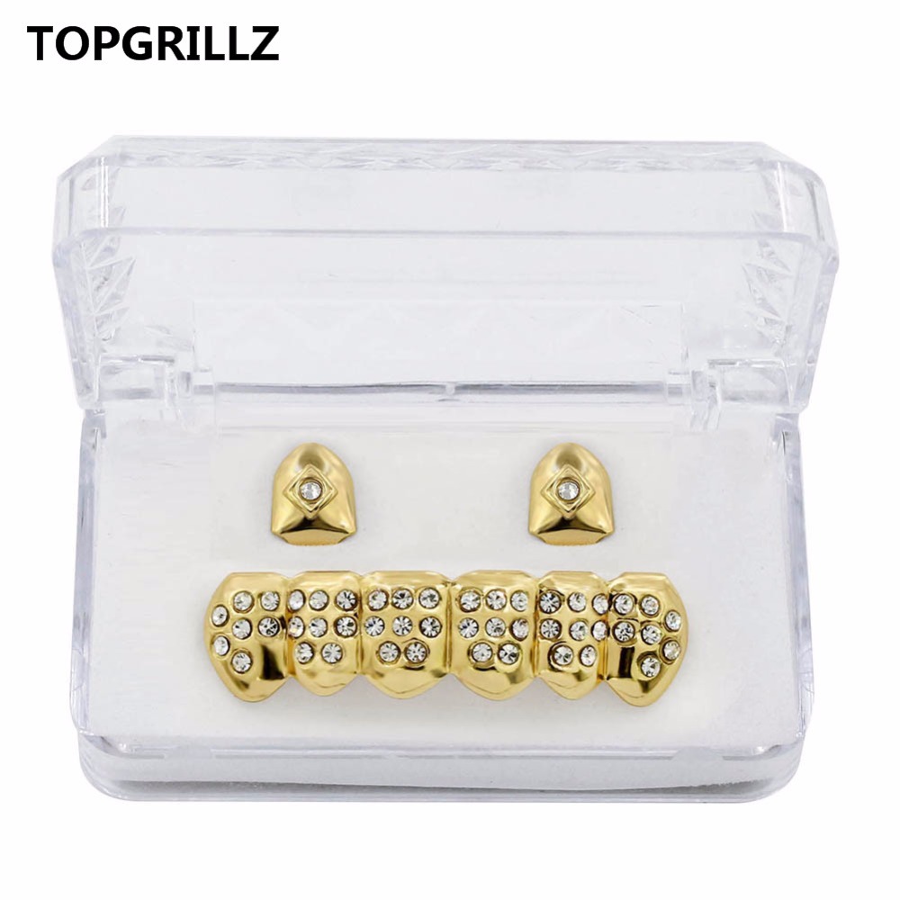 TOPGRILLZ New Light Yellow Gol - مراجعة Yellow Body Jewelry وسعره