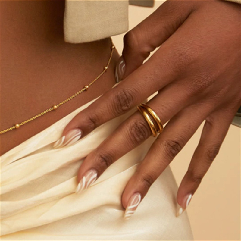 Girls Simple Beaded Belly Chai - مراجعة Body Jewelry Gold وسعره
