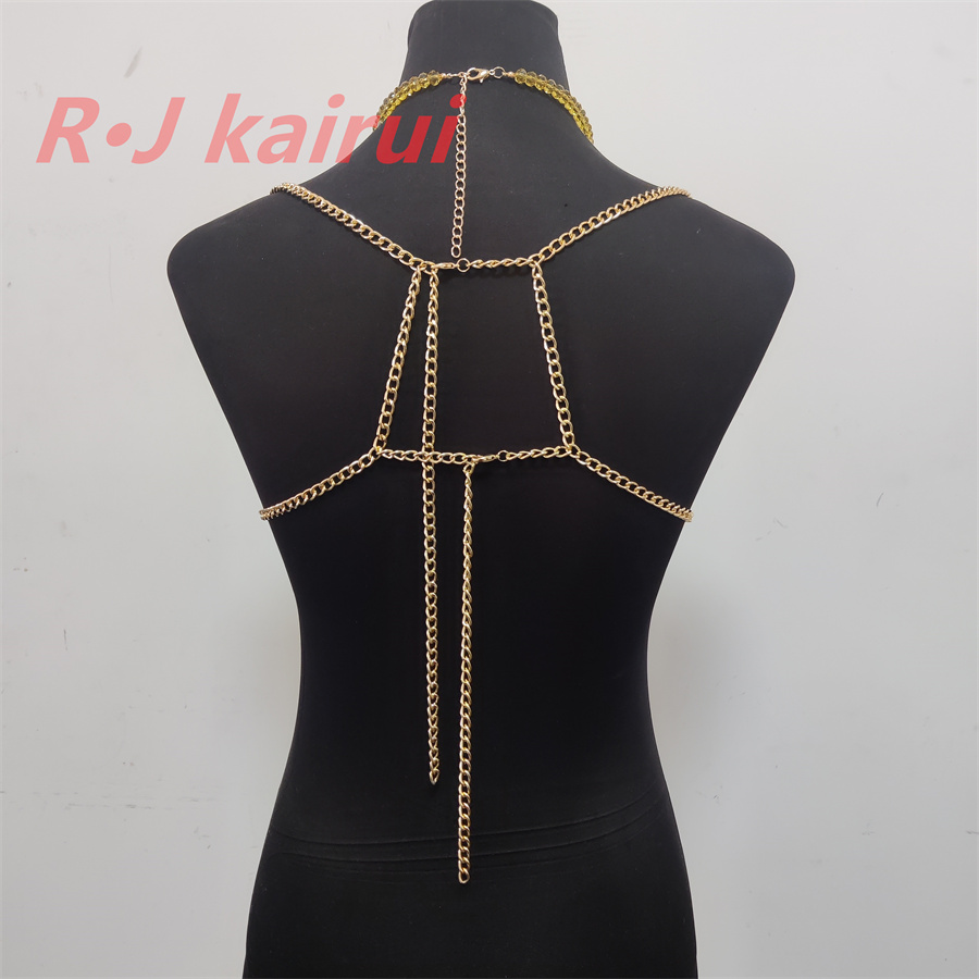 RJ Fashion Sexy Metal Yellow R - مراجعة Yellow Body Jewelry وسعره