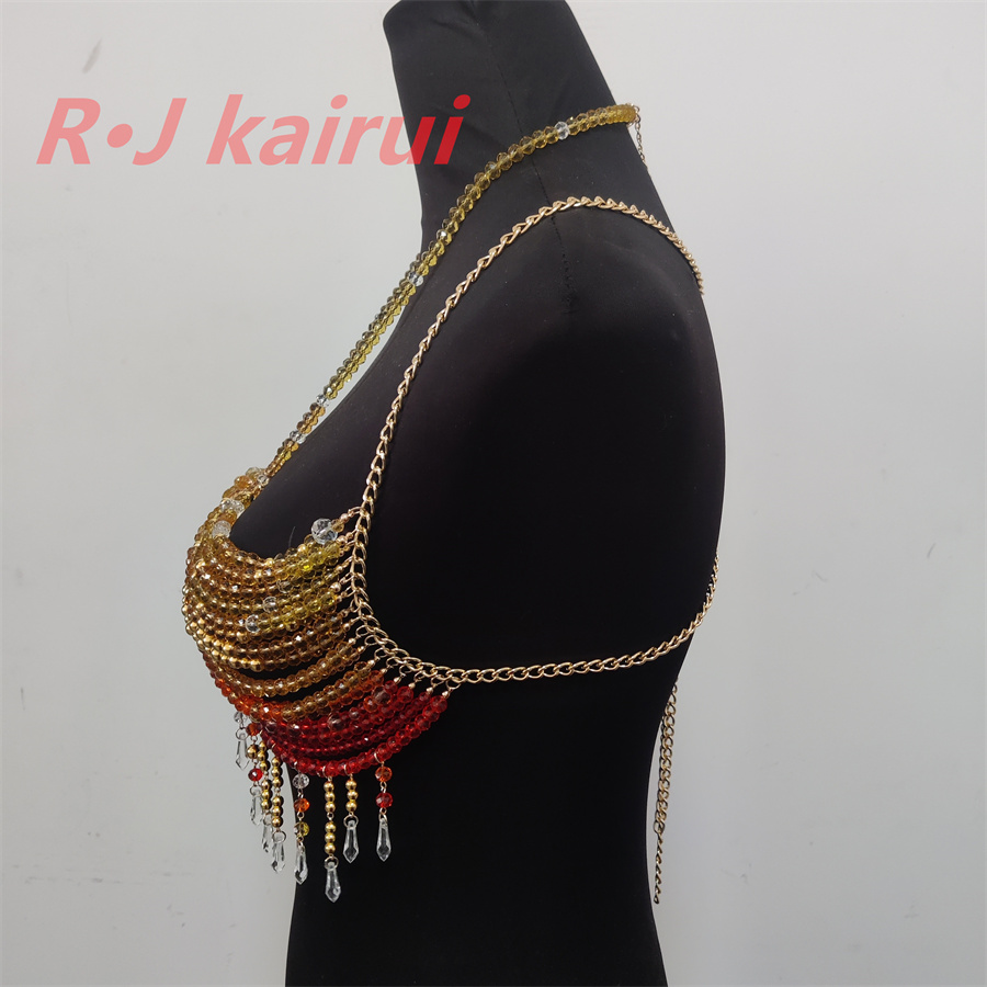 RJ Fashion Sexy Metal Yellow R - مراجعة Yellow Body Jewelry وسعره