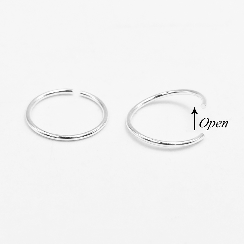 925 sterling silver Nose Ring  - مراجعة Body Jewelry Septum وسعره