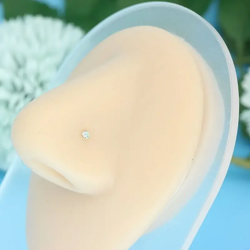 14K Gold Nose Piercing Jewelry - مراجعة Yellow Body Jewelry وسعره