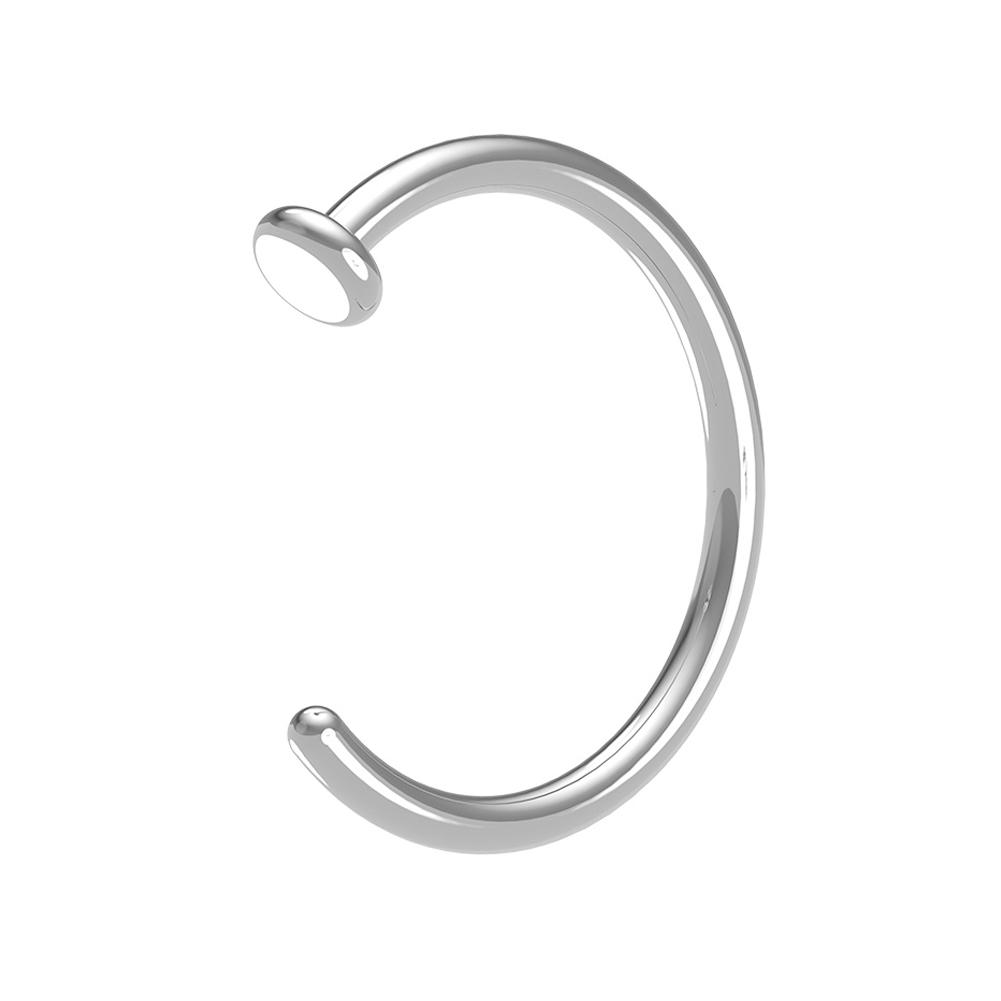 1PCS Fake Piercing Nose Hoop S - مراجعة Body Jewelry Septum وسعره