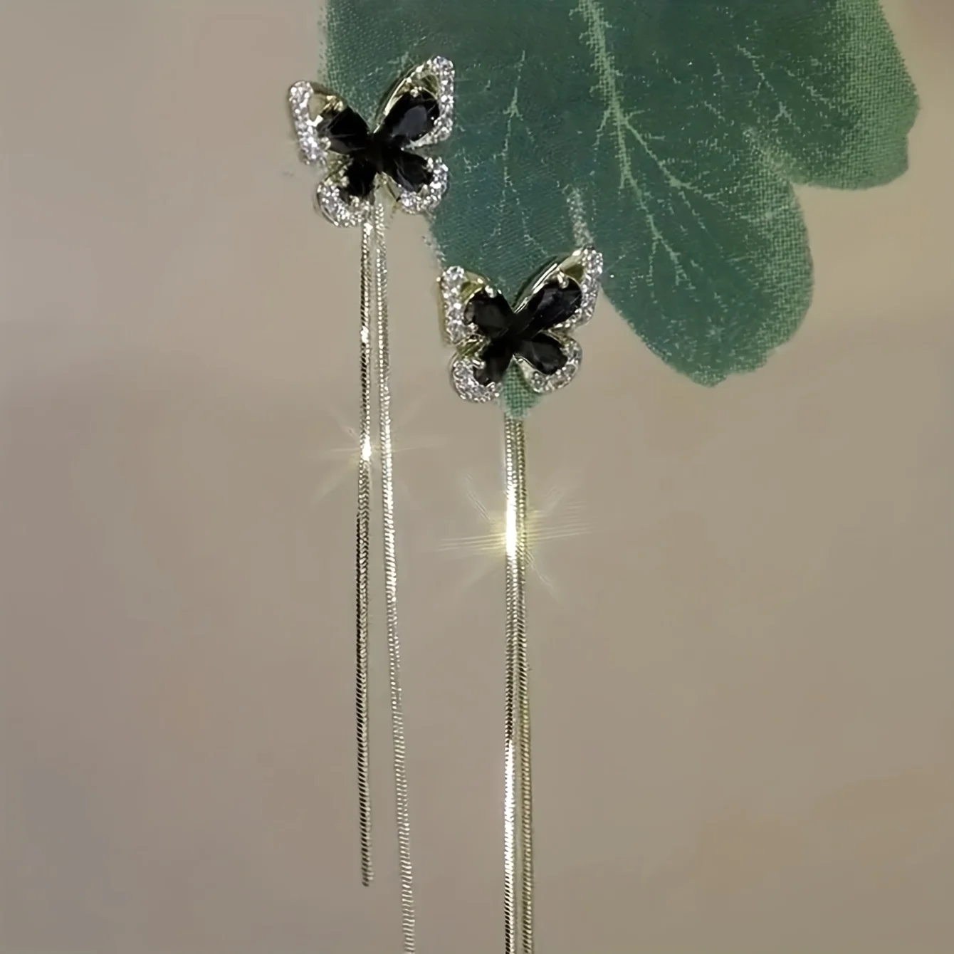 [NEW] A 2pcs, black butterfly  - مراجعة Body Jewelry High Quality وسعره