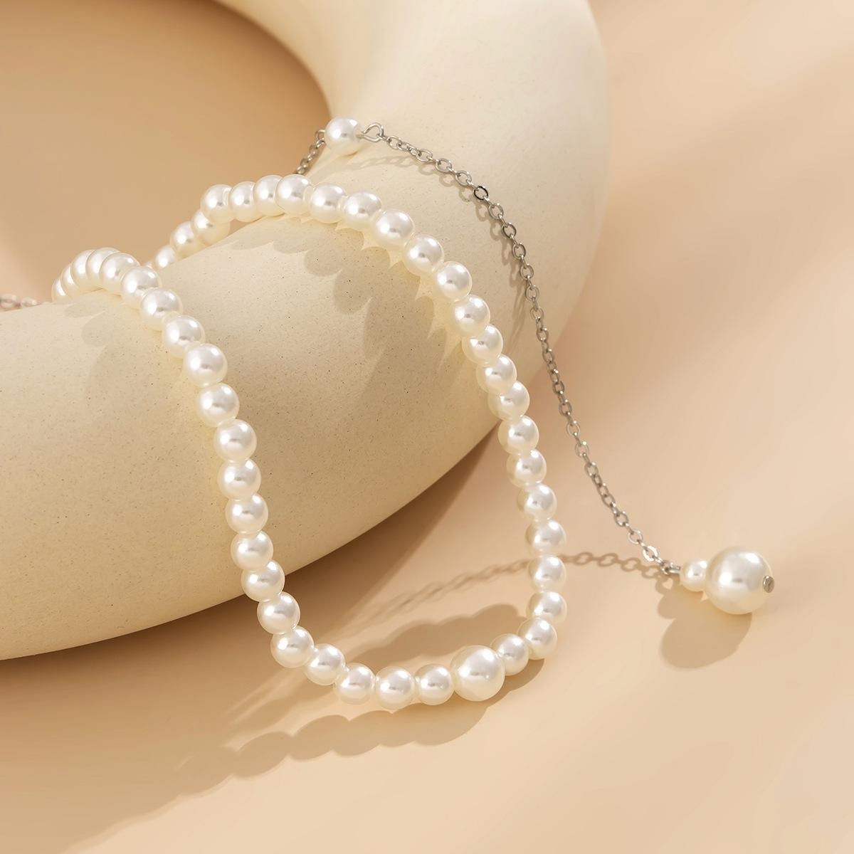 Exquisite Imitation Pearls Lon - مراجعة Body Jewelry For Backless Dress وسعره