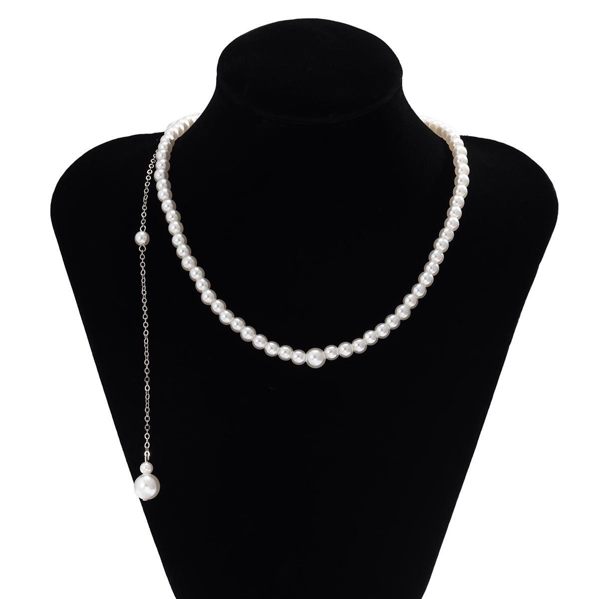 Exquisite Imitation Pearls Lon - مراجعة Body Jewelry For Backless Dress وسعره
