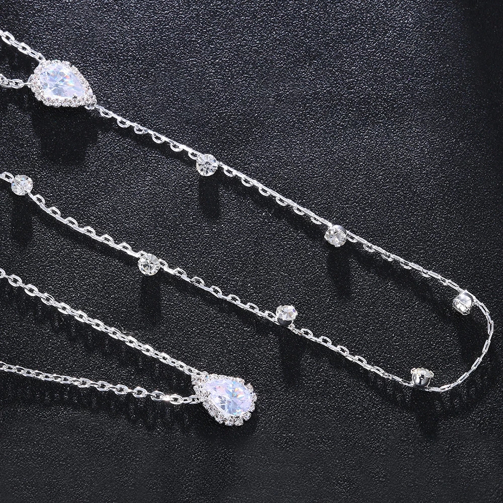 Stonefans Zircon Water Drop Cr - مراجعة Body Jewelry For Backless Dress وسعره