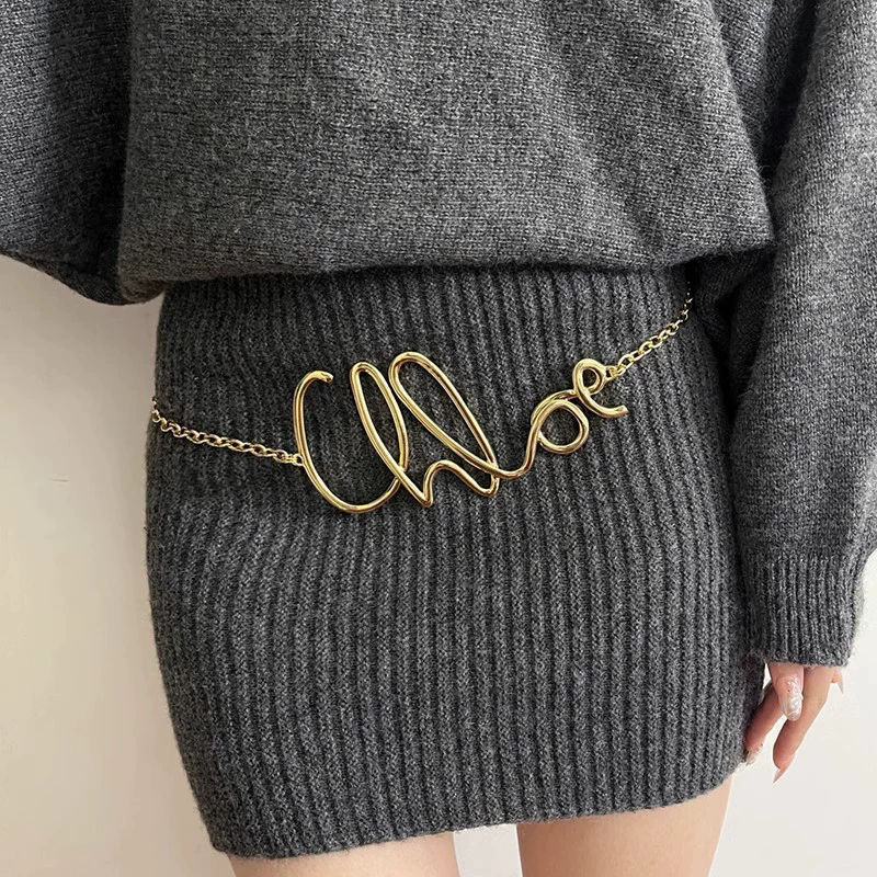 2025 New Retro Gold Letter Wai - مراجعة Body Jewelry Gold وسعره