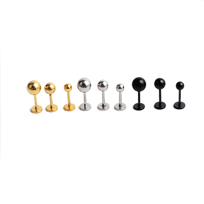 1Pair Titanium Steel 20G Flat  - مراجعة Body Jewellery وسعره
