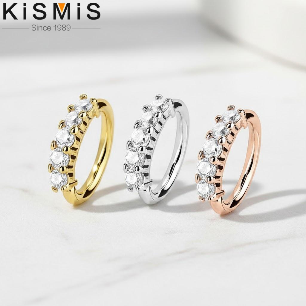 Hoop Nose Rings Small Hoop Ear - مراجعة Body Jewelry Septum وسعره