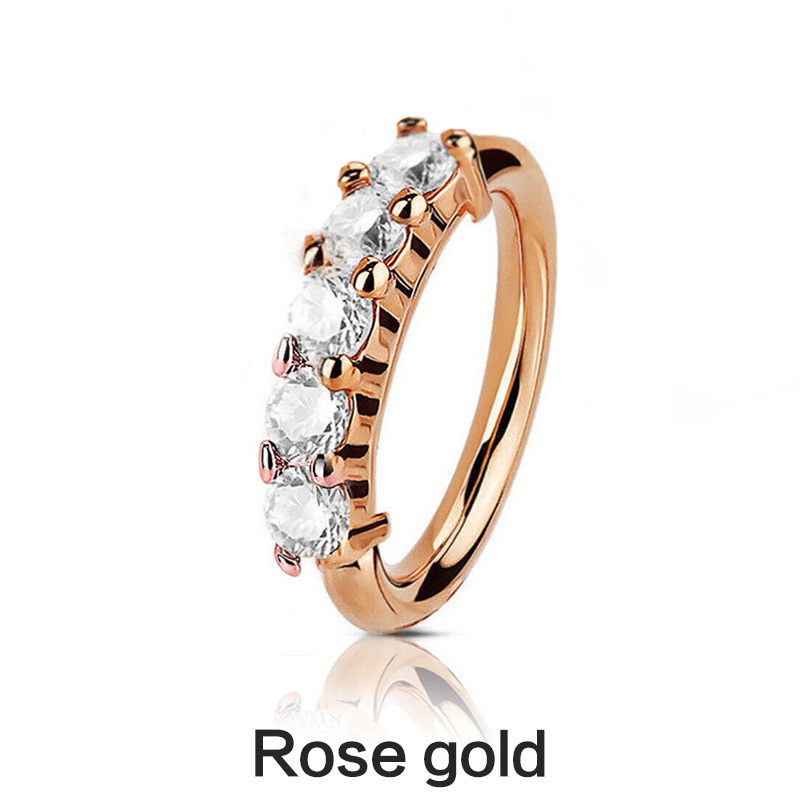 Hoop Nose Rings Small Hoop Ear - مراجعة Body Jewelry Septum وسعره
