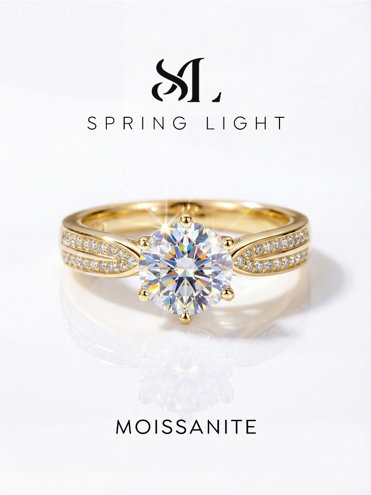  Fashion 1CT Moissanite Diamon - مراجعة Body Jewelry High Quality وسعره