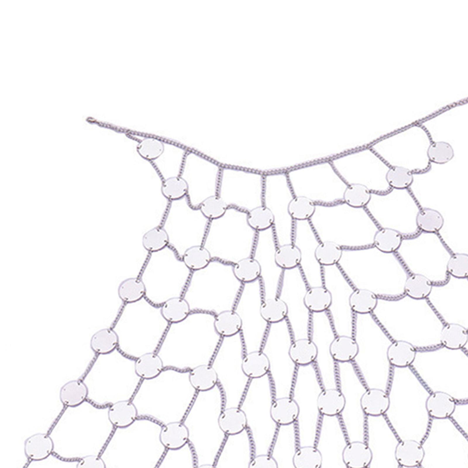 Fashion Sequins Body Chain Dre - مراجعة Body Jewelry For Backless Dress وسعره