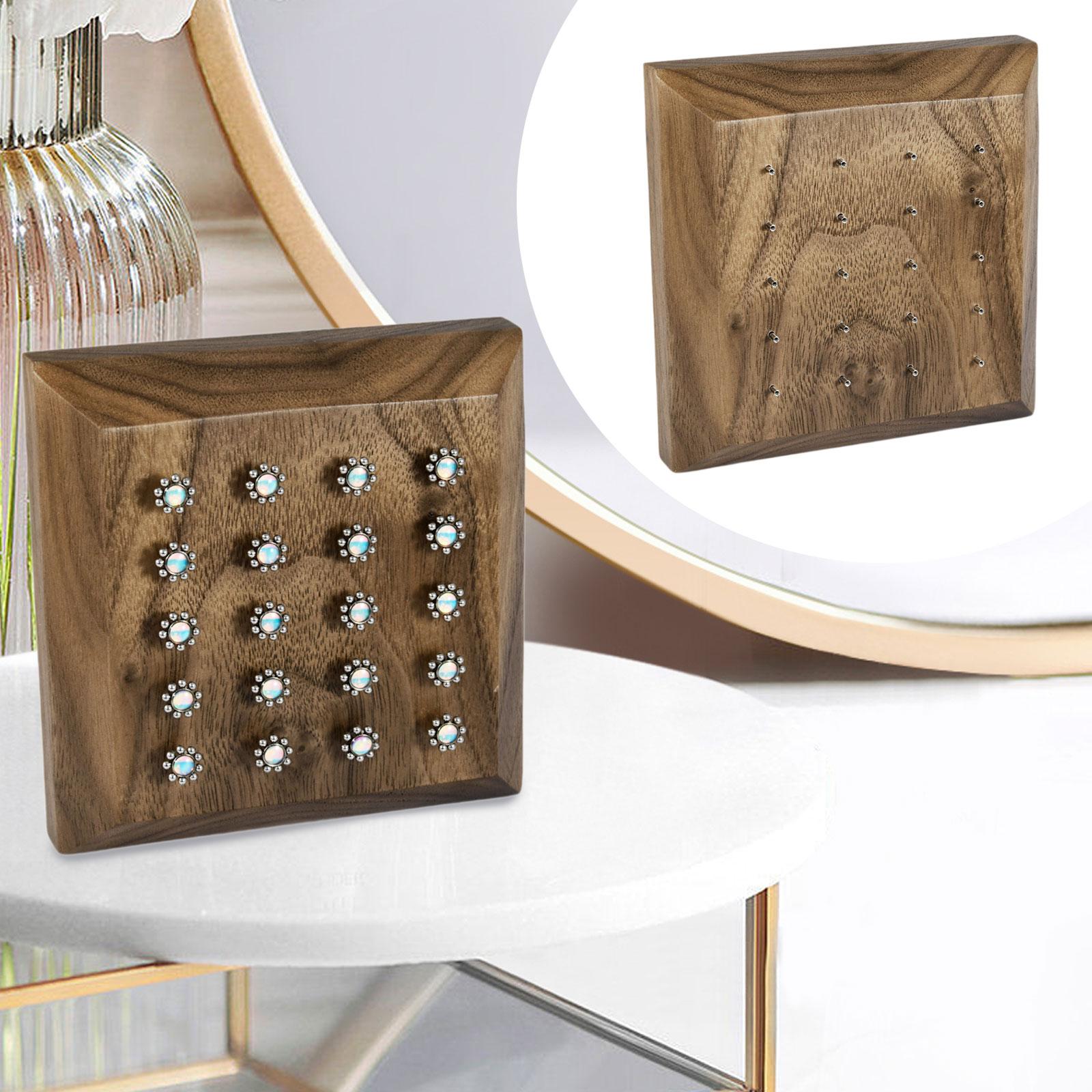 Piercing Jewelry Stand Wood Ea - مراجعة Body Jewelry Display Case وسعره