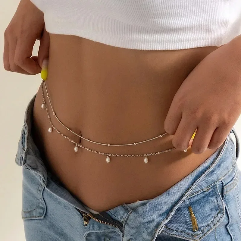 New Charm Sexy Double Layer Bu - مراجعة Body Jewellery وسعره