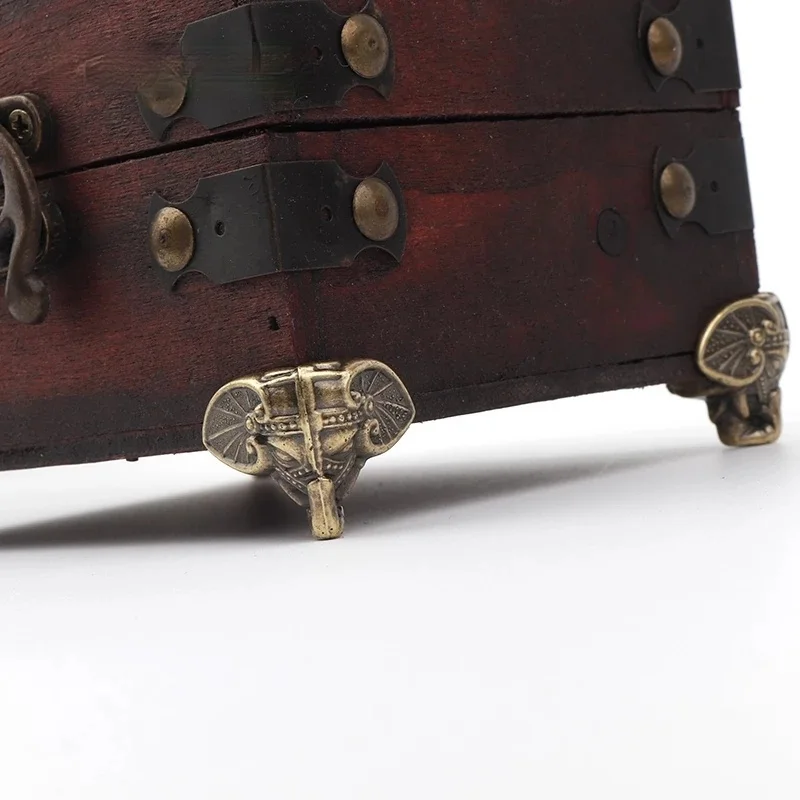 4PCS Antique Elephant Vintage  - مراجعة Body Jewelry Display Case وسعره