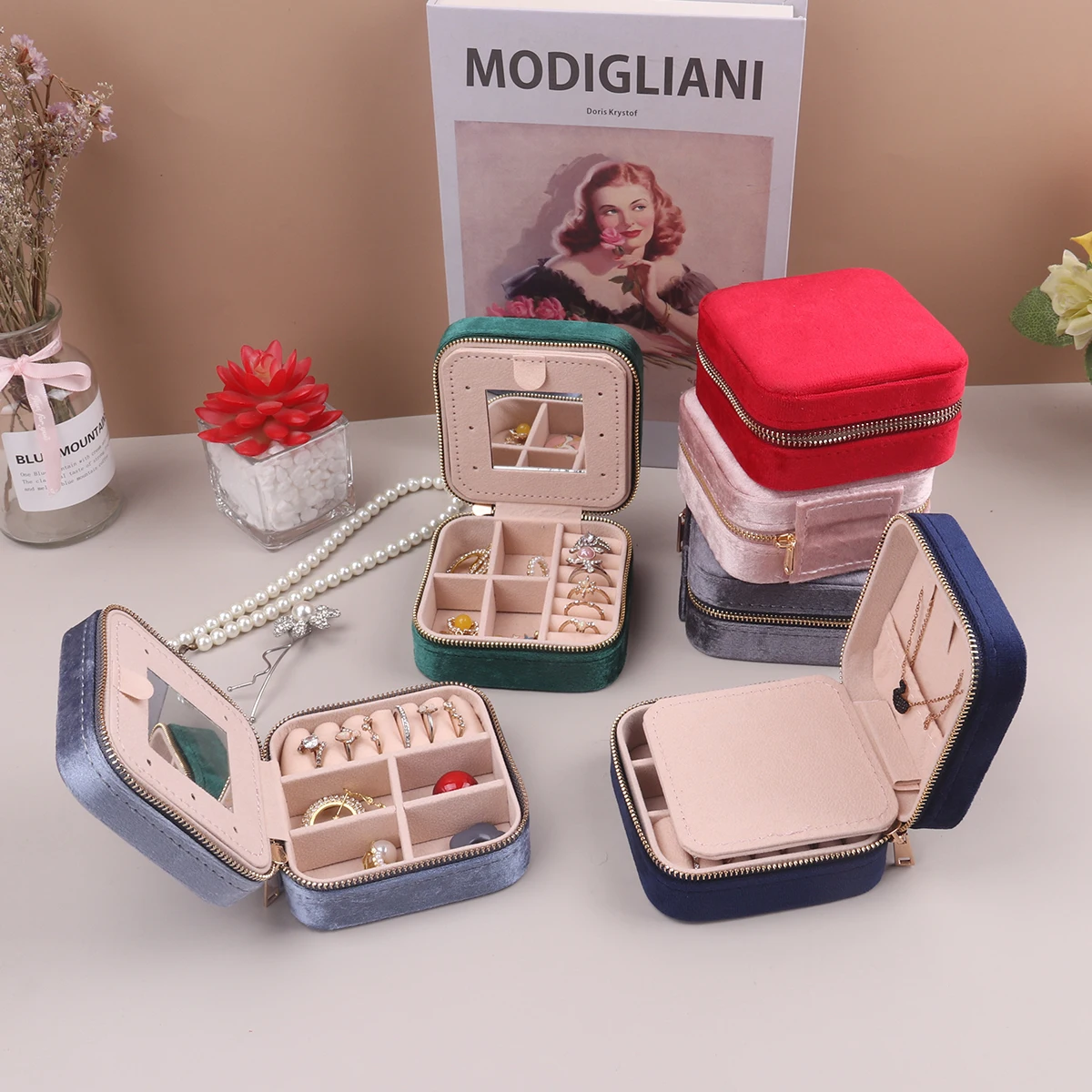 2026 Gift Compartmentalized De - مراجعة Body Jewelry Display Case وسعره