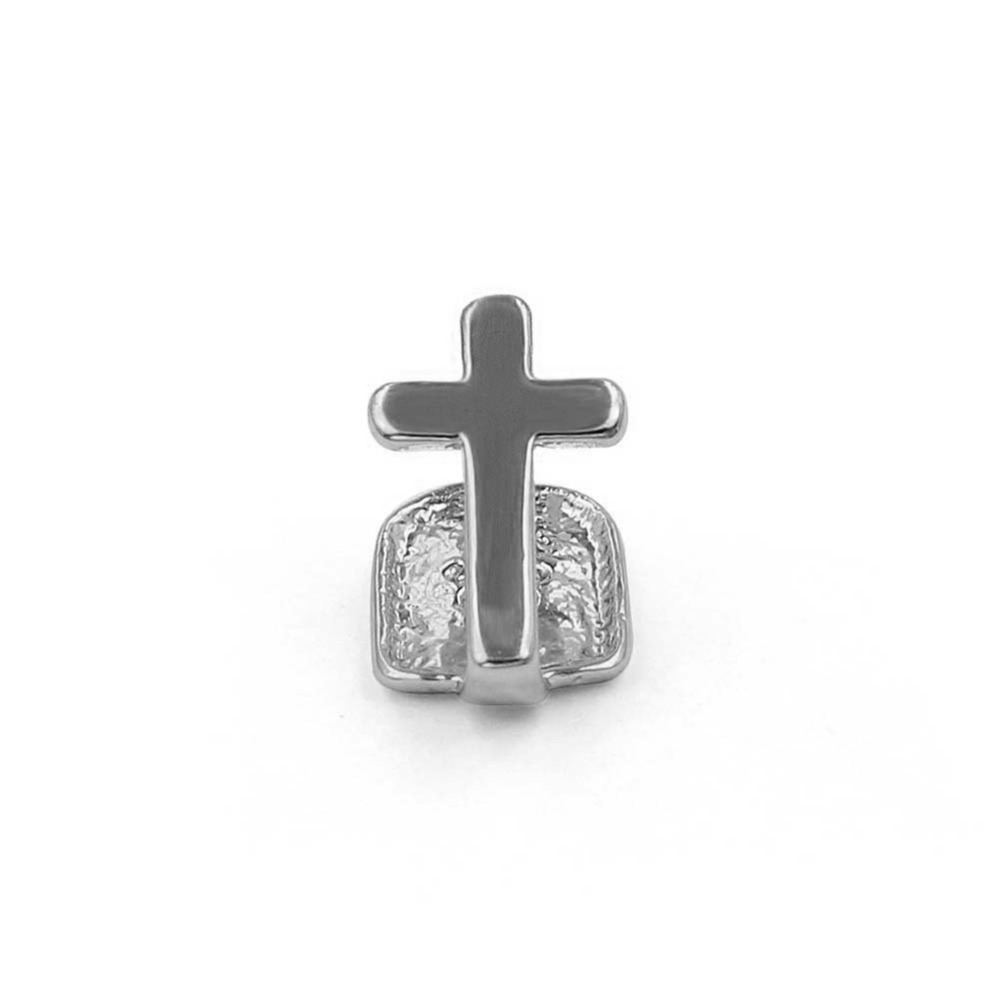 TOPGRILLZ Single Cross Teeth G - مراجعة Yellow Body Jewelry وسعره