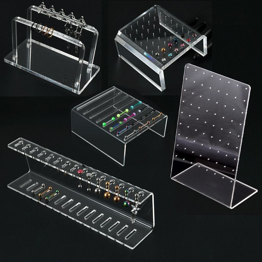 Piercing Polish Rack Navel dis - مراجعة Body Jewelry Display Case وسعره