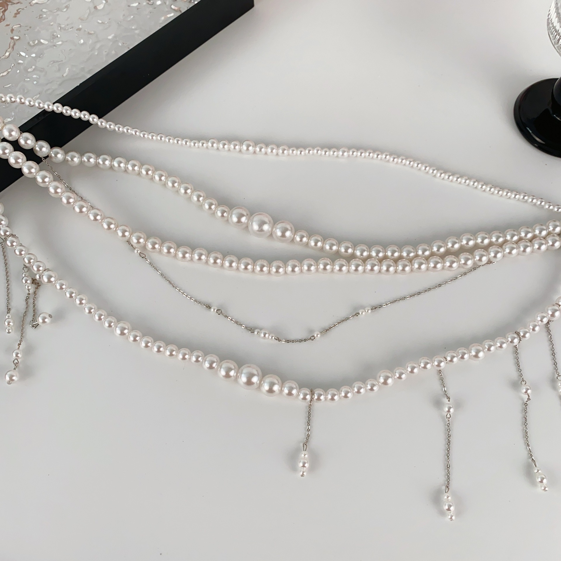 Ladies' Waist Chain Pearl Mult - مراجعة Body Jewelry Brands وسعره