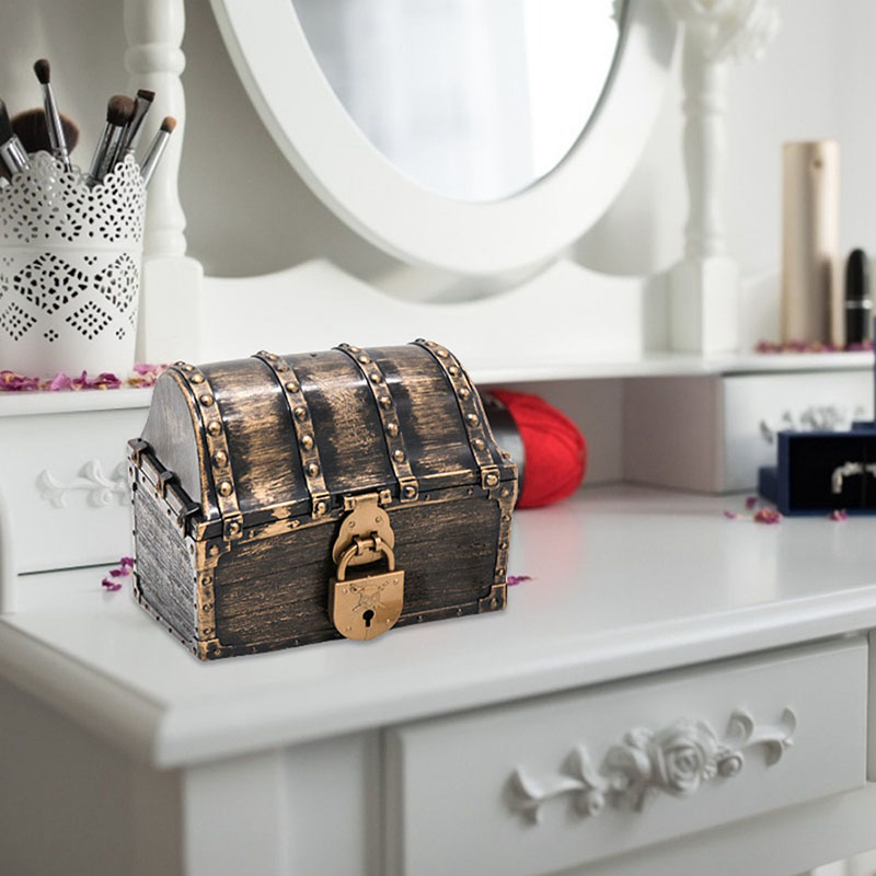 Pirate Treasure Chest Storage  - مراجعة Body Jewelry Display Case وسعره