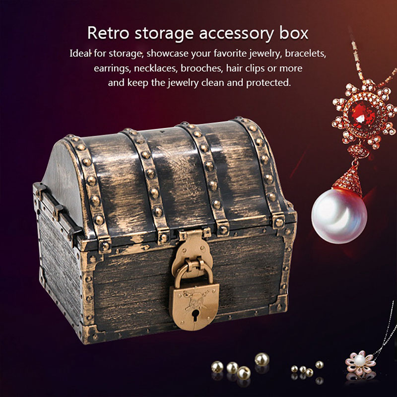 Pirate Treasure Chest Storage  - مراجعة Body Jewelry Display Case وسعره