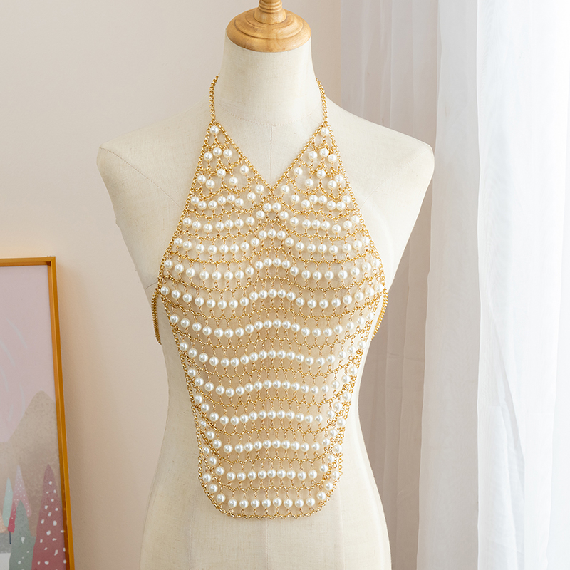 Hazem Body Chains Bra Festival - مراجعة Body Jewelry For Backless Dress وسعره