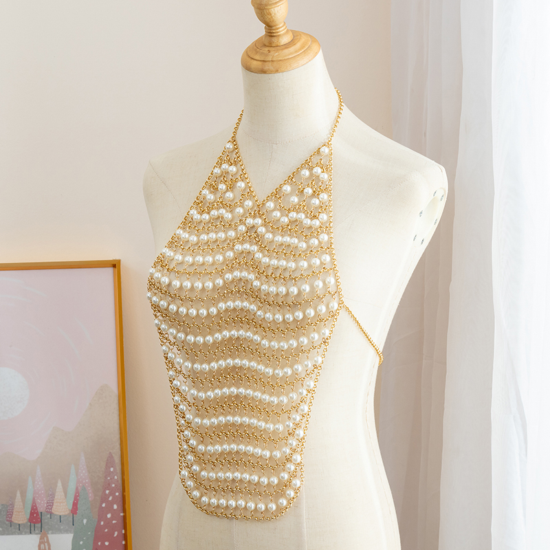 Hazem Body Chains Bra Festival - مراجعة Body Jewelry For Backless Dress وسعره