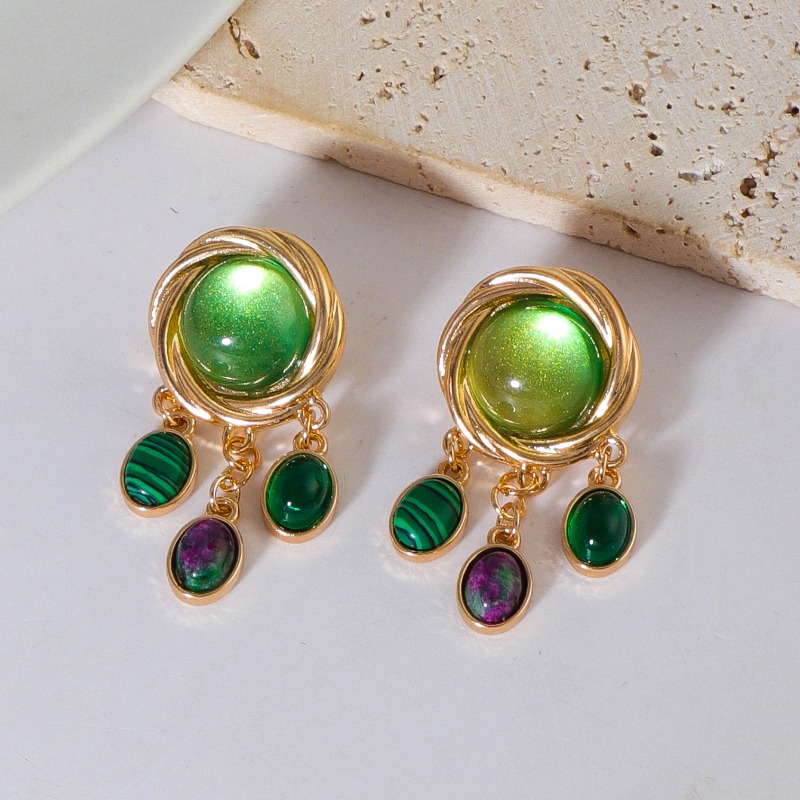 Colorful Glass Crystal Earring - مراجعة Body Jewelry Brands وسعره