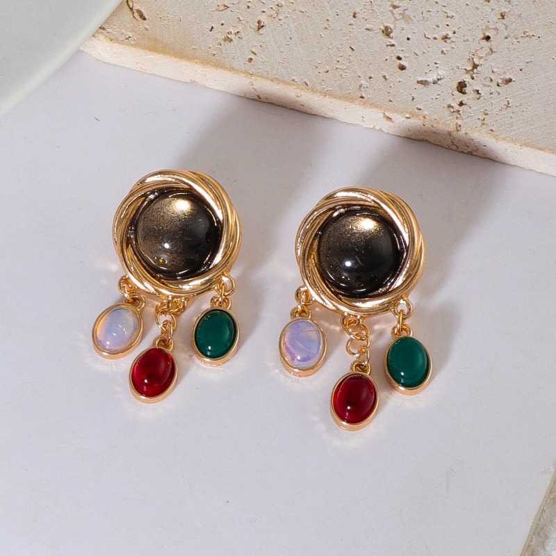 Colorful Glass Crystal Earring - مراجعة Body Jewelry Brands وسعره