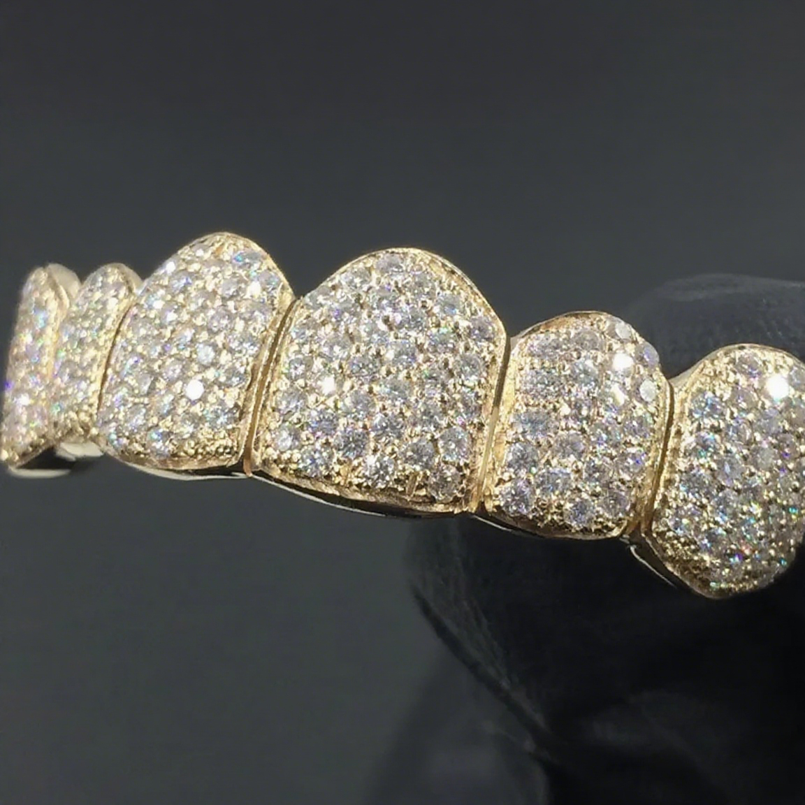Custom Lab Diamond Hip Hop Jew - مراجعة Yellow Body Jewelry وسعره