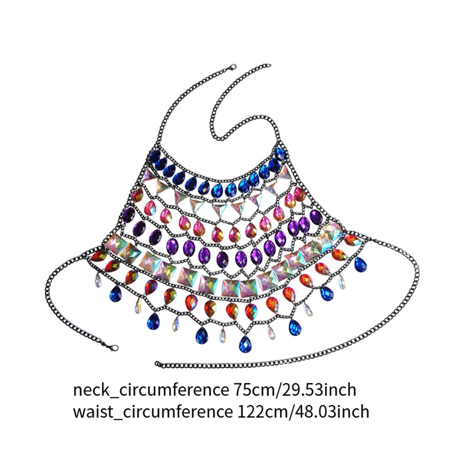 Rhinestones Bra Chain Creative - مراجعة Body Jewelry For Backless Dress وسعره