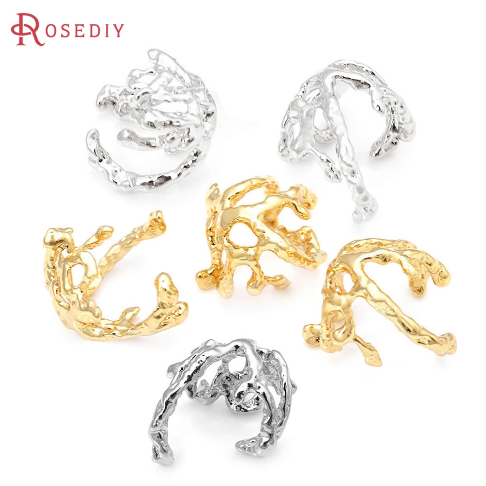 18K Gold Color Brass Flower Sh - مراجعة Body Jewelry High Quality وسعره