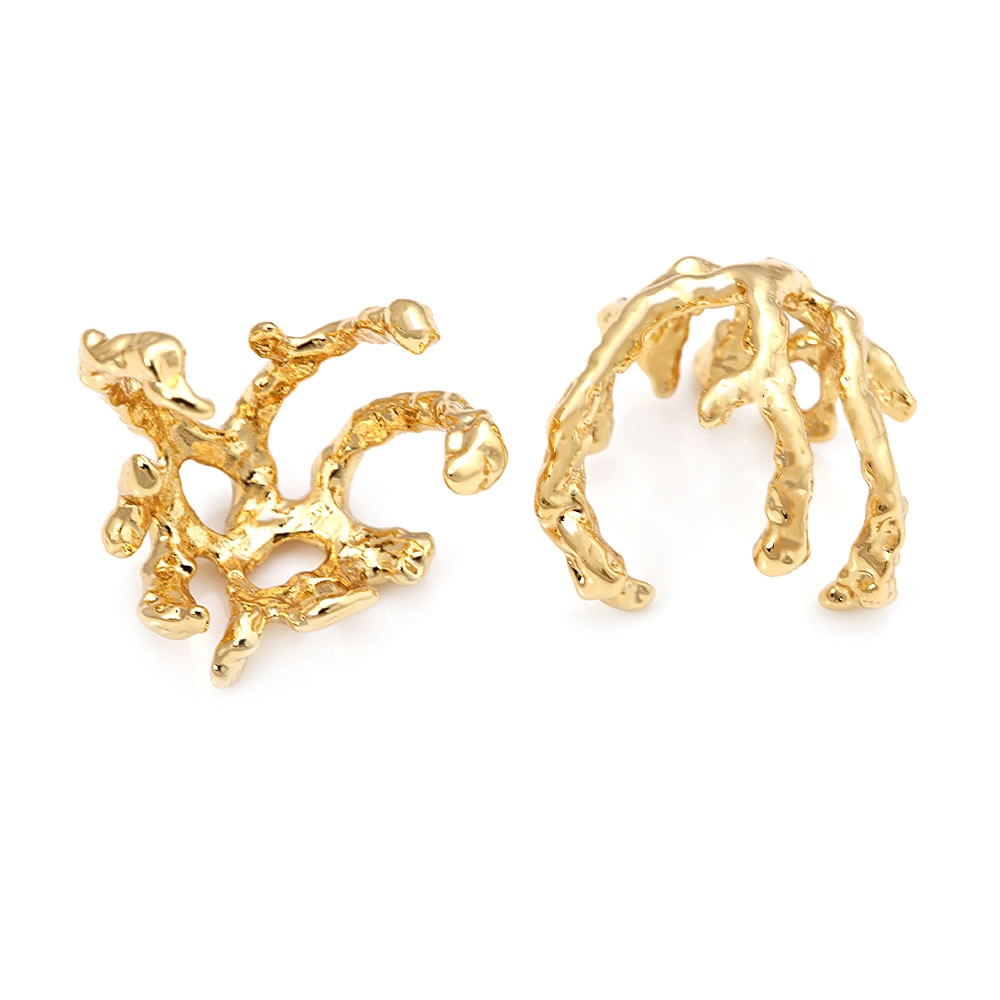 18K Gold Color Brass Flower Sh - مراجعة Body Jewelry High Quality وسعره