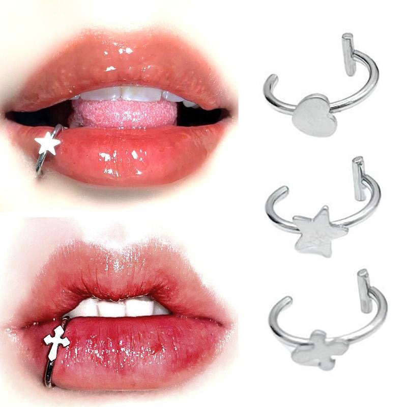 1Pc Stainless Steel Fake Nose  - مراجعة Body Jewelry Septum وسعره
