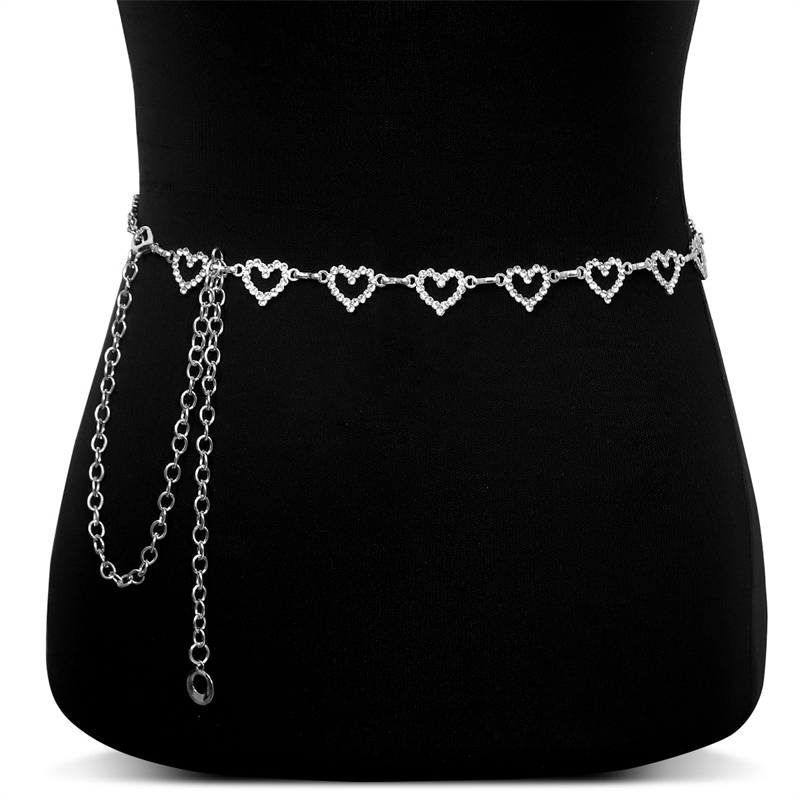 Fashion Rhinestone Heart Waist - مراجعة Body Jewellery وسعره