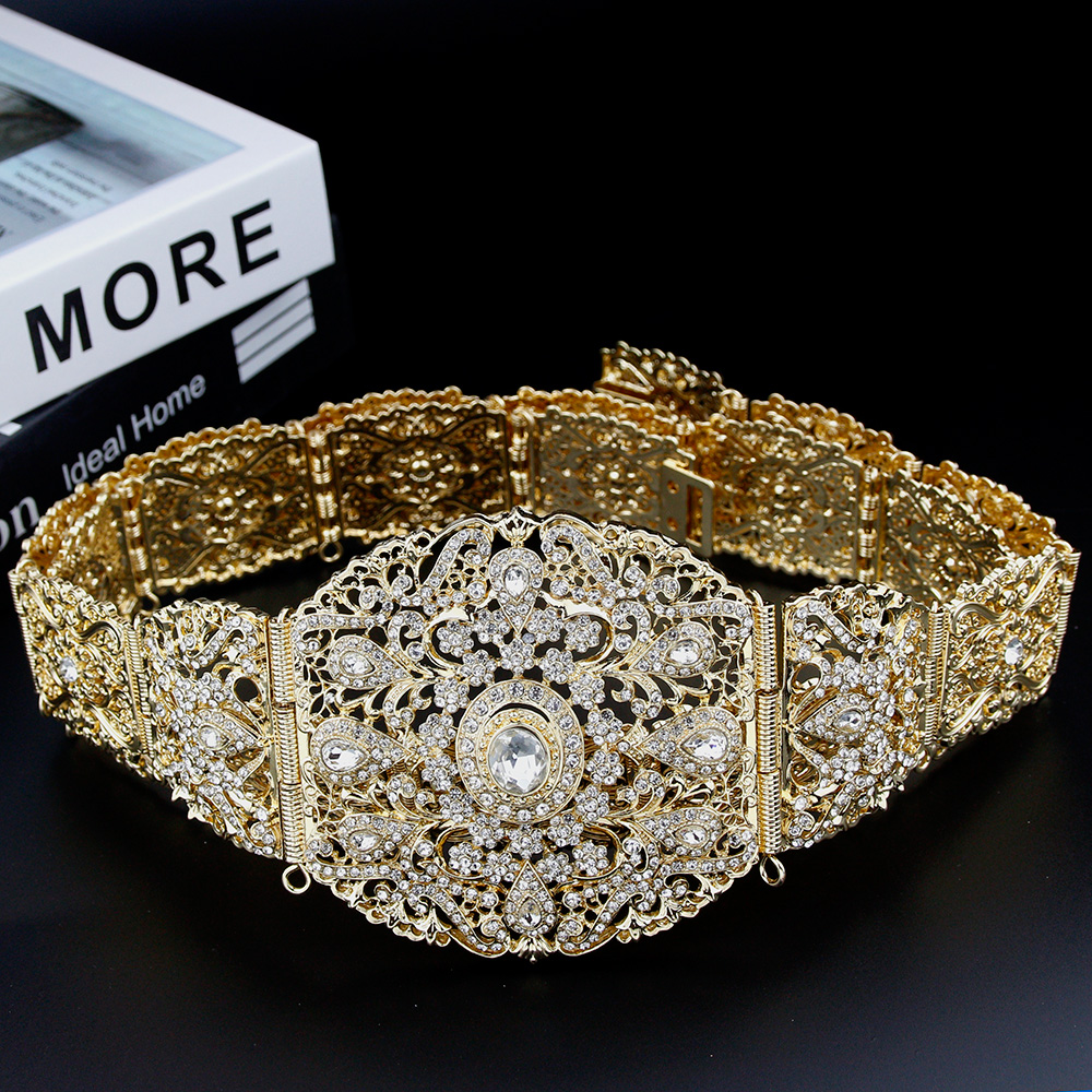 Sunspicems Wide Morocco Belt F - مراجعة Body Jewelry Gold وسعره