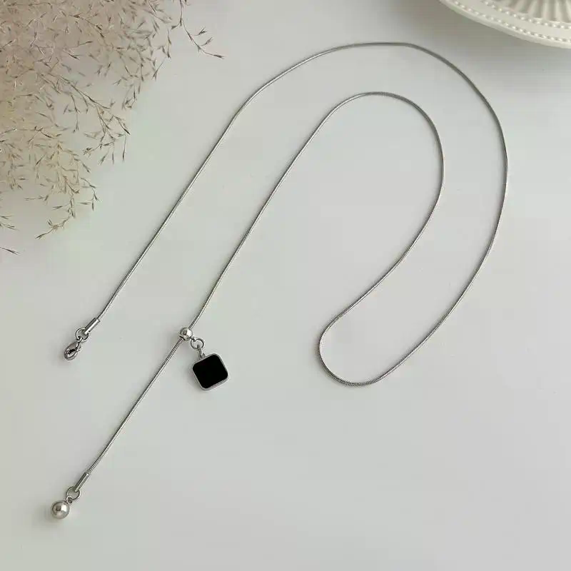 Sparkly Pearl Back Chain Neckl - مراجعة Body Jewelry For Backless Dress وسعره