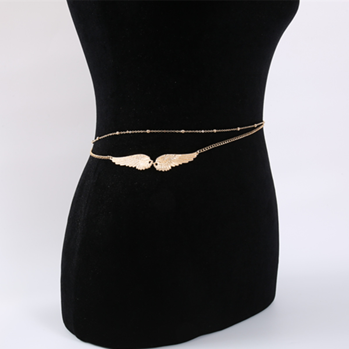 Lucky Angel Wings Belly Chains - مراجعة Body Jewelry Gold وسعره