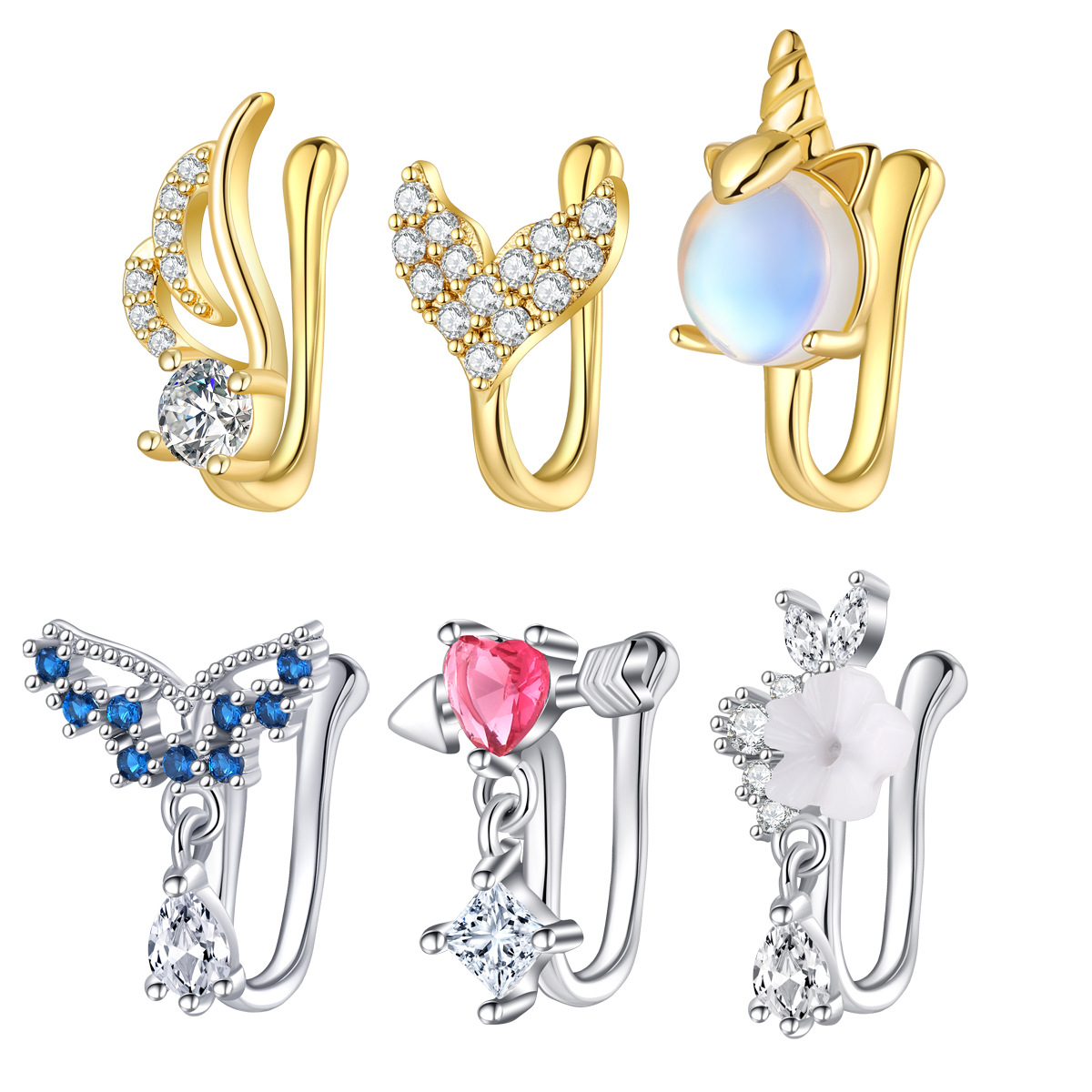 Fake Nose Piercing Jewelry Hig - مراجعة Body Jewelry High Quality وسعره