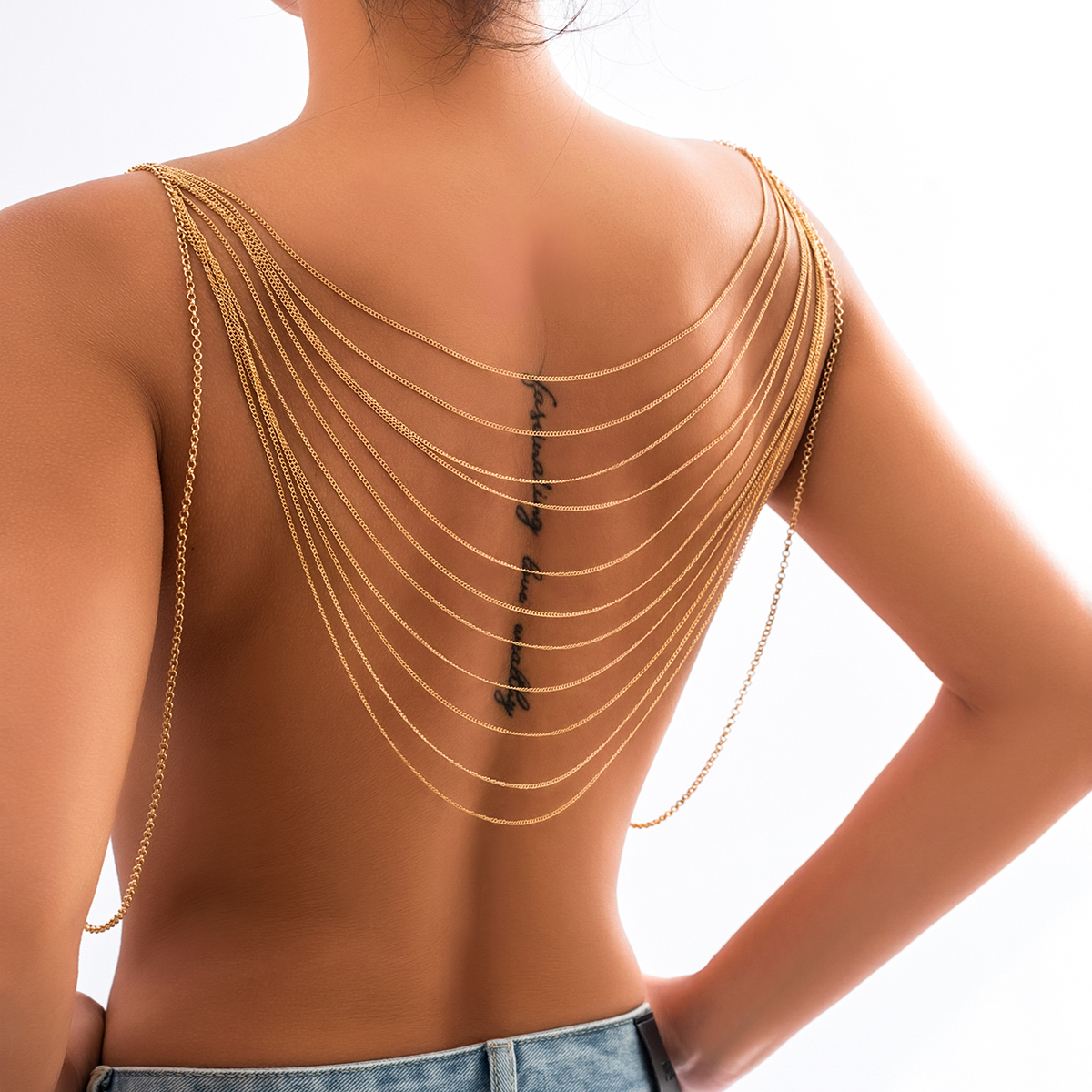 IngeSight.Z Punk Multilayer Me - مراجعة Body Jewelry Gold وسعره