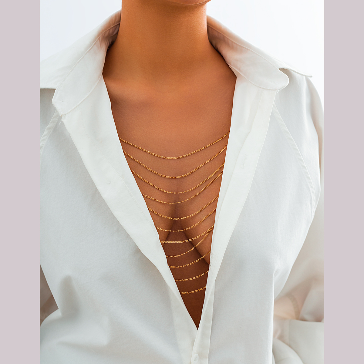 IngeSight.Z Punk Multilayer Me - مراجعة Body Jewelry Gold وسعره