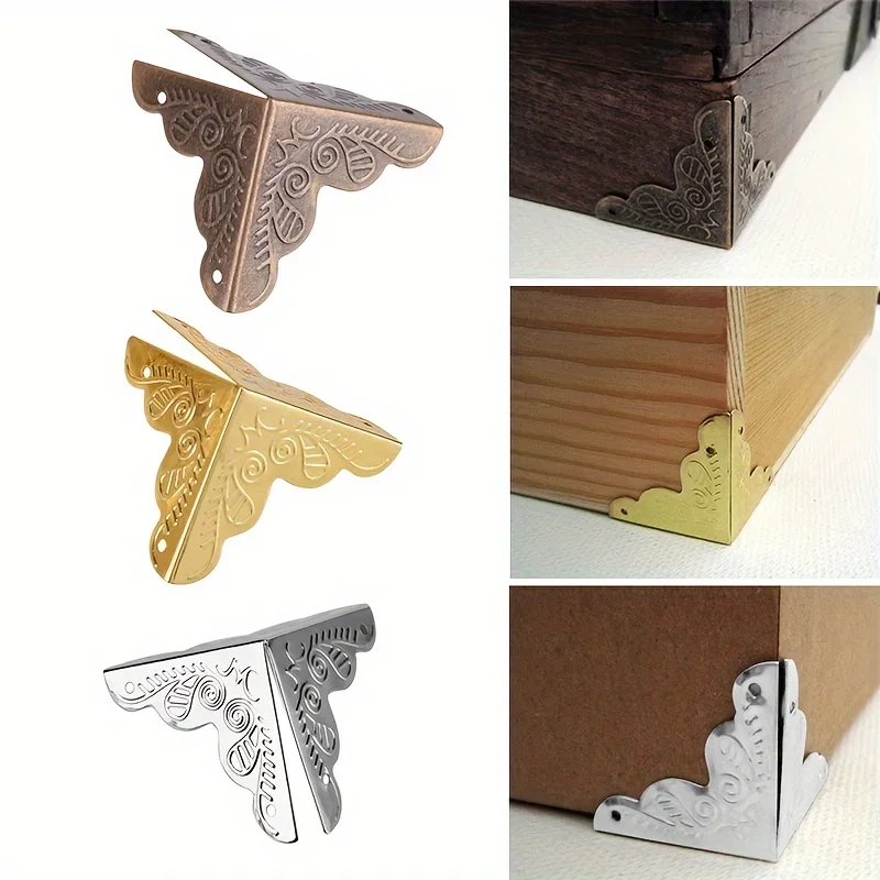 12pcs Wooden Box Corner Protec - مراجعة Body Jewelry Display Case وسعره