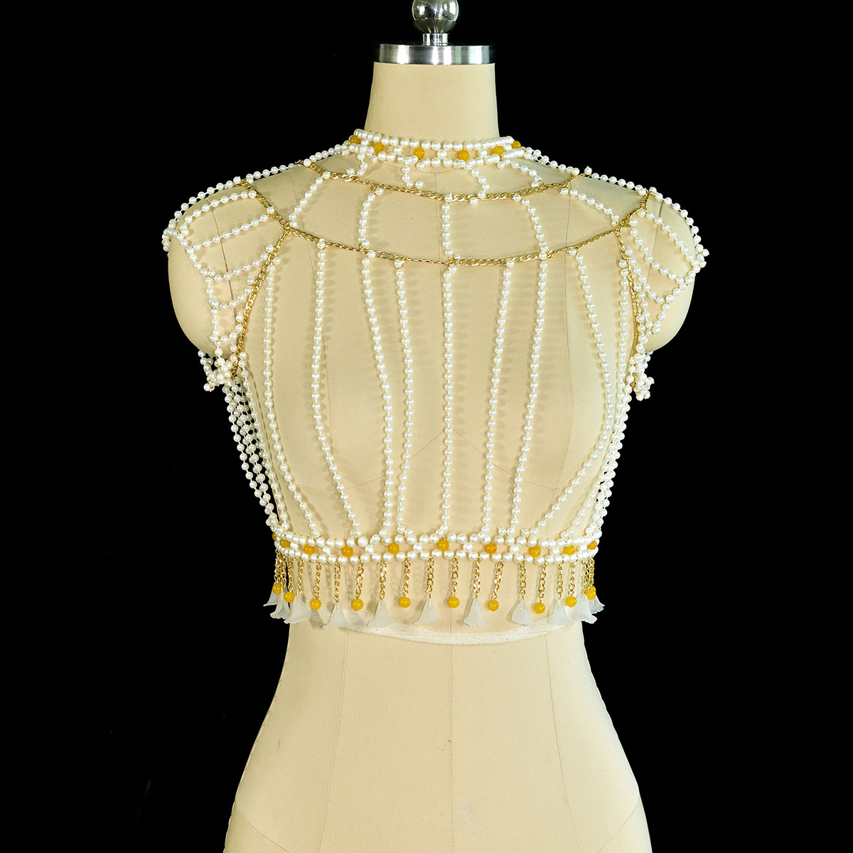 Elegant Fashion Ornate Imitati - مراجعة Yellow Body Jewelry وسعره
