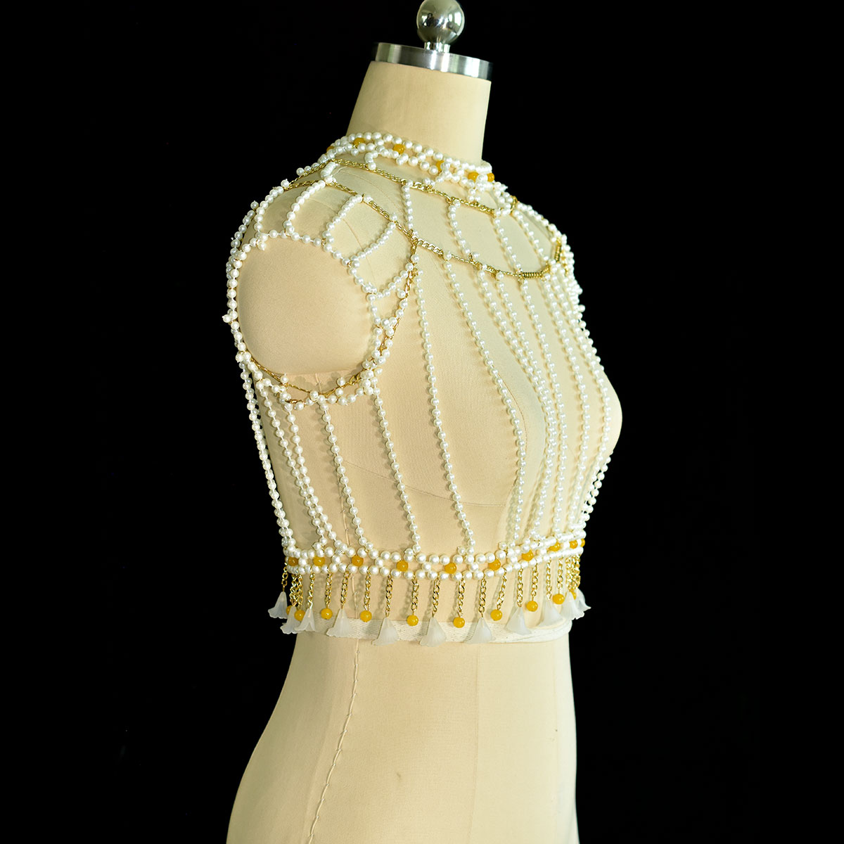 Elegant Fashion Ornate Imitati - مراجعة Yellow Body Jewelry وسعره